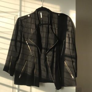 Loeffler Randall Silk Jacket